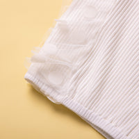 Load image into Gallery viewer, 2 Pieces Set Baby Kid Girls Solid Color Polka dots Tank Tops And Flower Print Shorts Wholesale 230213346
