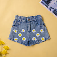 Load image into Gallery viewer, 2 Pieces Set Baby Kid Girls Solid Color Polka dots Tank Tops And Flower Print Shorts Wholesale 230213346
