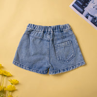 Load image into Gallery viewer, 2 Pieces Set Baby Kid Girls Solid Color Polka dots Tank Tops And Flower Print Shorts Wholesale 230213346
