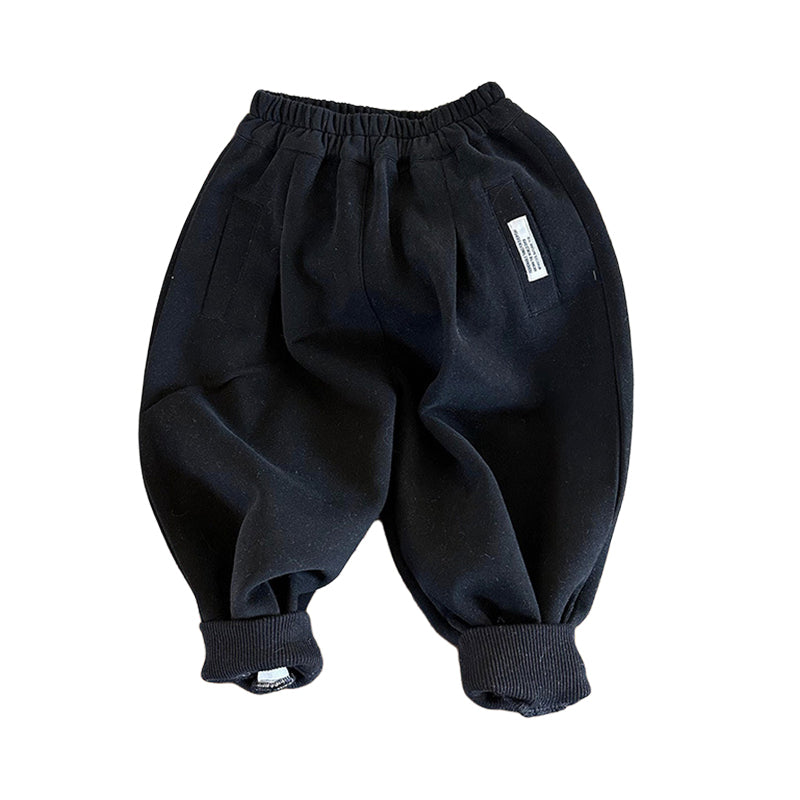 Baby Kid Unisex Solid Color Pants Wholesale 230213382