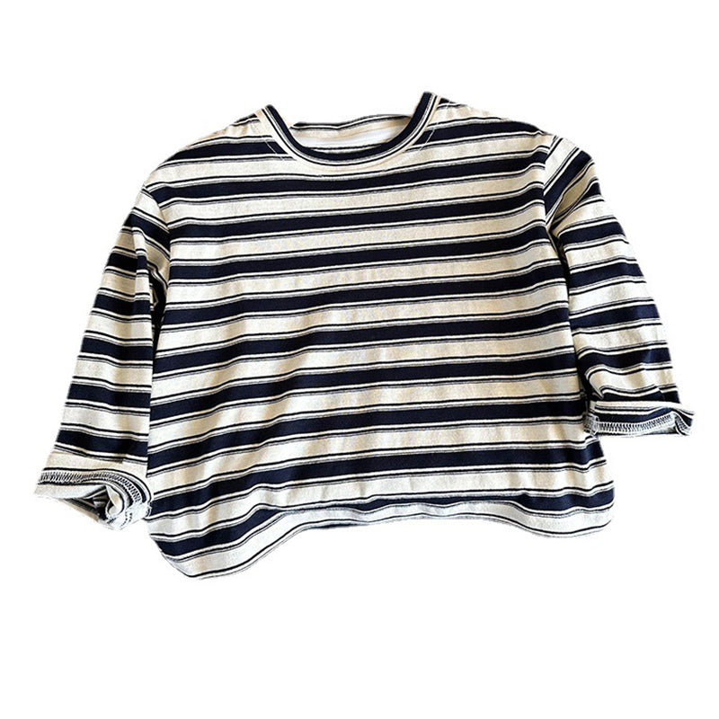 Baby Kid Unisex Striped Tops Wholesale 230213398