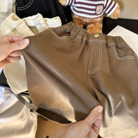 Load image into Gallery viewer, Baby Kid Unisex Solid Color Pants Wholesale 230213400
