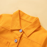 Load image into Gallery viewer, 2 Pieces Set Baby Kid Girls Solid Color Tops And Shorts Wholesale 230213423
