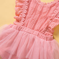 Load image into Gallery viewer, Baby Girls Solid Color Rompers Wholesale 230213428
