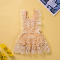 Load image into Gallery viewer, Baby Girls Lace Rompers Wholesale 230213430
