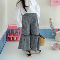 Load image into Gallery viewer, Baby Kid Girls Checked Pants Wholesale 230213443
