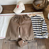 Load image into Gallery viewer, Baby Kid Unisex Solid Color Pants Wholesale 230213532
