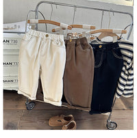 Load image into Gallery viewer, Baby Kid Unisex Solid Color Pants Wholesale 230213532

