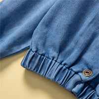 Load image into Gallery viewer, Baby Kid Girls Solid Color Jackets Outwears Wholesale 23021354
