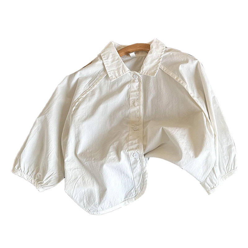 Baby Kid Unisex Solid Color Shirts Wholesale 230213545