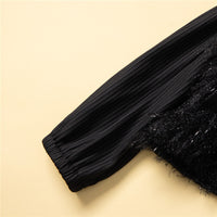 Load image into Gallery viewer, 2 Pieces Set Baby Kid Girls Solid Color Tops And Ripped Jeans Wholesale 23021374
