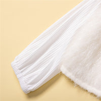 Load image into Gallery viewer, 2 Pieces Set Baby Kid Girls Solid Color Tops And Ripped Jeans Wholesale 23021374
