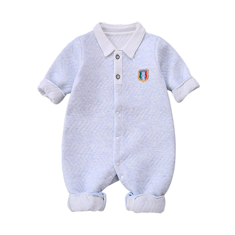 Baby Unisex Solid Color Jumpsuits Wholesale 23021605