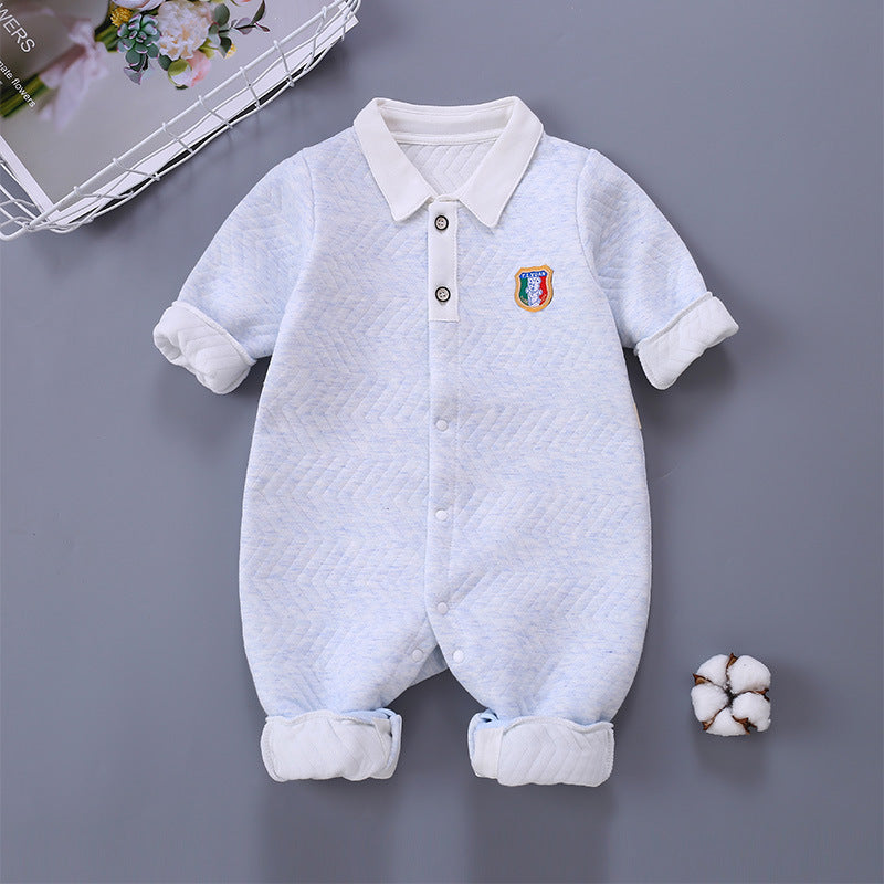 Baby Unisex Solid Color Jumpsuits Wholesale 23021605