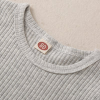 Load image into Gallery viewer, 2 Pieces Set Baby Kid Boys Solid Color Tops And Snakeskin Skirts Wholesale 23021609
