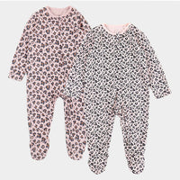 Load image into Gallery viewer, Baby Unisex Leopard print Jumpsuits Wholesale 23021610
