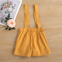 Load image into Gallery viewer, 2 Pieces Set Baby Kid Girls Solid Color Tops And Rompers Wholesale 23021613
