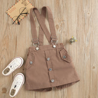 Load image into Gallery viewer, 2 Pieces Set Baby Kid Girls Solid Color Tops And Rompers Wholesale 23021613
