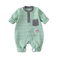 Load image into Gallery viewer, Baby Unisex Striped Letters Jumpsuits Wholesale 23021614
