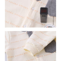 Load image into Gallery viewer, Baby Unisex Striped Letters Jumpsuits Wholesale 23021614
