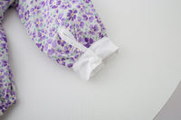 Load image into Gallery viewer, Baby Girls Flower Bow Print Rompers Wholesale 230216147
