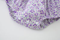 Load image into Gallery viewer, Baby Girls Flower Bow Print Rompers Wholesale 230216147

