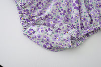 Load image into Gallery viewer, Baby Girls Flower Bow Print Rompers Wholesale 230216147
