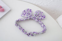 Load image into Gallery viewer, Baby Girls Flower Bow Print Rompers Wholesale 230216147
