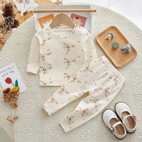 Load image into Gallery viewer, 2 Pieces Set Baby Kid Unisex Polka dots Print Tops And Pants Wholesale 230216153
