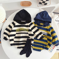 Load image into Gallery viewer, Baby Boys Striped Rompers Wholesale 230216162
