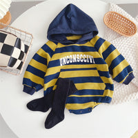 Load image into Gallery viewer, Baby Boys Striped Rompers Wholesale 230216162
