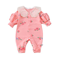Load image into Gallery viewer, Baby Girls Print Jumpsuits Wholesale 23021618
