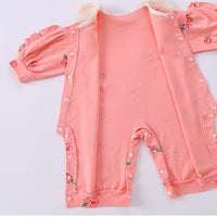 Load image into Gallery viewer, Baby Girls Print Jumpsuits Wholesale 23021618
