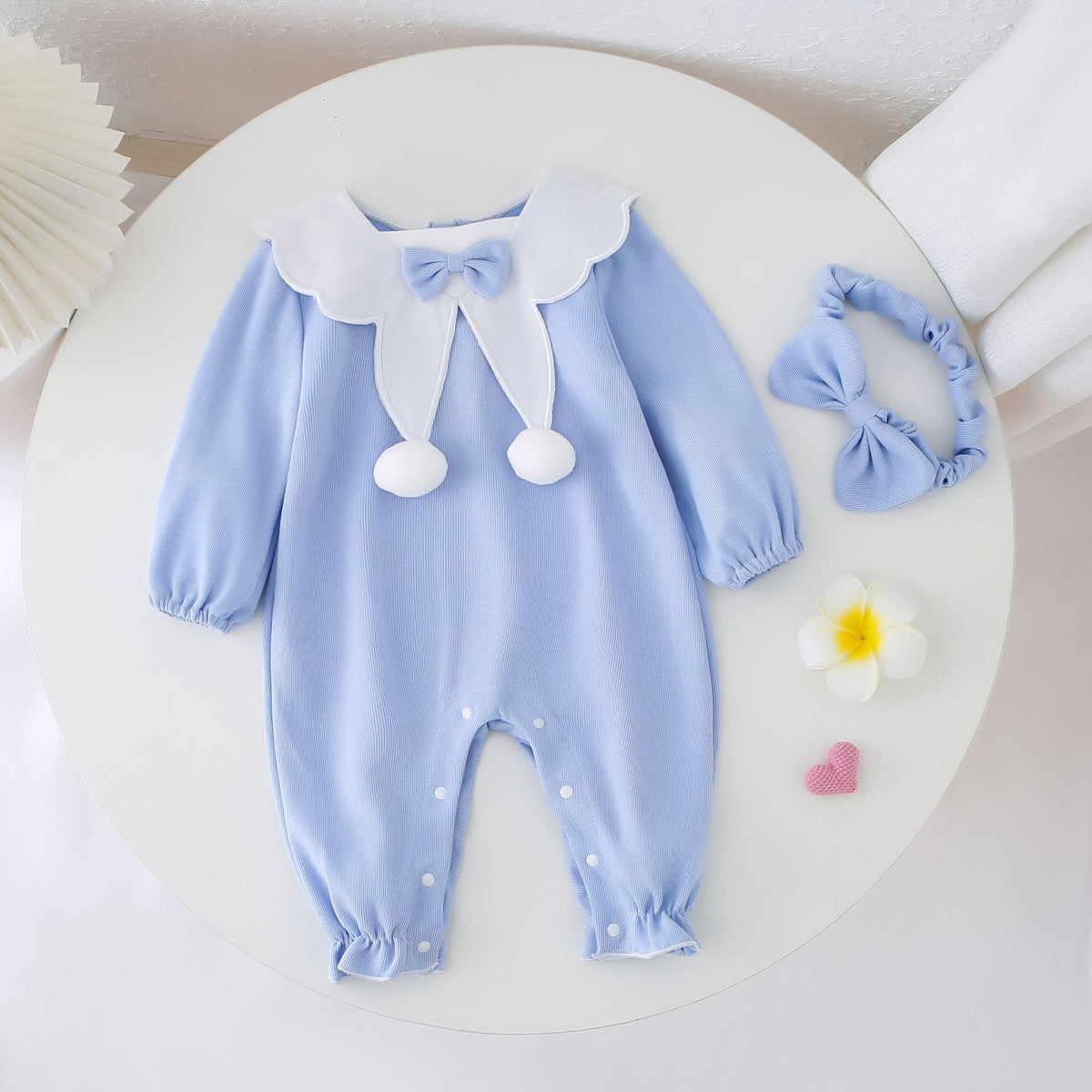 Baby Unisex Solid Color Rompers And Jumpsuits Wholesale 230216198