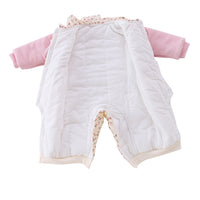 Load image into Gallery viewer, Baby Girls Flower Print Jumpsuits Wholesale 23021621
