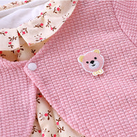 Load image into Gallery viewer, Baby Girls Flower Print Jumpsuits Wholesale 23021621
