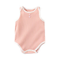 Load image into Gallery viewer, Baby Girls Solid Color Cardigan And Rompers Wholesale 230216212
