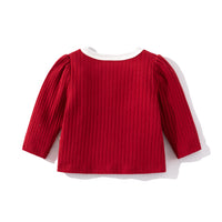 Load image into Gallery viewer, Baby Girls Solid Color Cardigan And Rompers Wholesale 230216212

