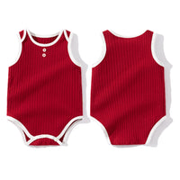 Load image into Gallery viewer, Baby Girls Solid Color Cardigan And Rompers Wholesale 230216212
