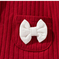 Load image into Gallery viewer, Baby Girls Solid Color Cardigan And Rompers Wholesale 230216212
