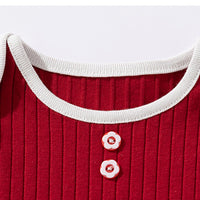 Load image into Gallery viewer, Baby Girls Solid Color Cardigan And Rompers Wholesale 230216212
