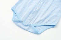 Load image into Gallery viewer, 2 Pieces Set Baby Boys Dressy Checked Bow Rompers And Solid Color Suits Jumpsuits Wholesale 230216213
