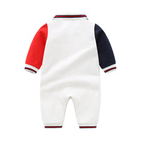Load image into Gallery viewer, Baby Boys Color-blocking Dinosaur Jumpsuits Wholesale 23021625
