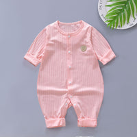 Load image into Gallery viewer, Baby Unisex Striped Cartoon Print Jumpsuits Wholesale 23021632
