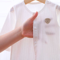 Load image into Gallery viewer, Baby Unisex Striped Cartoon Print Jumpsuits Wholesale 23021632
