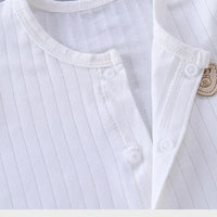 Load image into Gallery viewer, Baby Unisex Striped Cartoon Print Jumpsuits Wholesale 23021632
