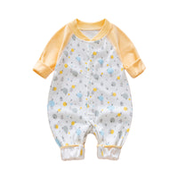 Load image into Gallery viewer, Baby Girls Color-blocking Print Jumpsuits Wholesale 23021639
