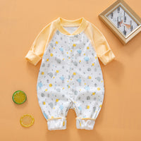 Load image into Gallery viewer, Baby Girls Color-blocking Print Jumpsuits Wholesale 23021639
