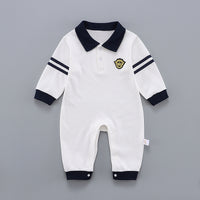 Load image into Gallery viewer, Baby Boys Color-blocking Bow Jumpsuits Wholesale 23021640
