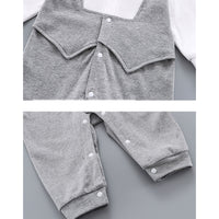 Load image into Gallery viewer, Baby Boys Color-blocking Bow Jumpsuits Wholesale 23021640
